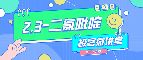极客微讲堂第二十九期--2,3-二氯吡啶的故事